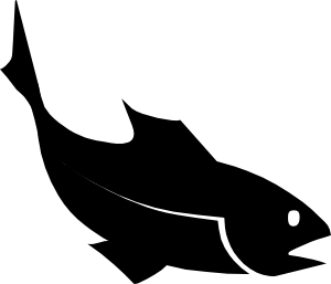 Image result for big pollock fish clip art